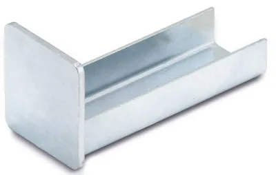 Produktbild von Endanschlag zu Röllchen-U-Leisten 26x29x26 mm