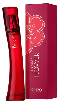 Zdjęcie produktu dla KENZO Le Rouge Flower, Kobiety, 30 ml, Butelka jednorazowa, Perfumy w płynie, Piżmo, Różowy