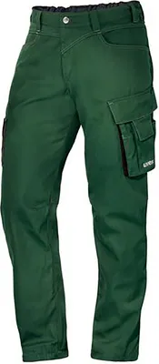 Immagine prodotto di pantaloni da lavoro uvex perfeXXion verde, abete taglia 46