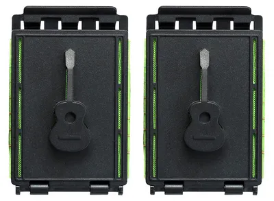 Produktbild von 1/2 Stück Gitarrensaitenreiniger, Akustikgitarre, E-Gitarre, Bass, Ukulele, Saitenreinigungstuch, Griffbrett-Pflege- und Reinigungswerkzeug