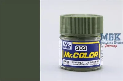 Produktbild von Mr Hobby - Gunze Mr Hobby -Gunze Mr. Color (10 ml) Green FS34102