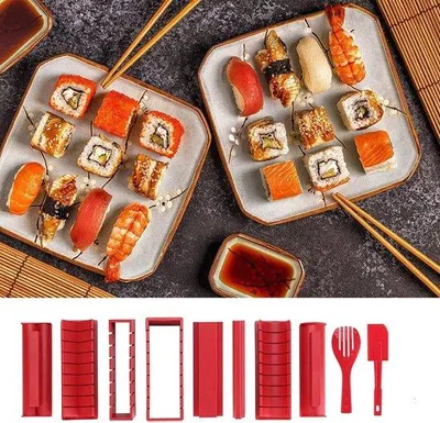 Immagine prodotto di Asiatische Tapas-Schmackhaften Set mit Pickelstäbchen und Servierteller