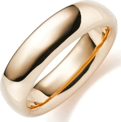 Produktbild von 19,5mm Armreif Armband Armschmuck aus 750 Gold Rotgold glatt glänzend