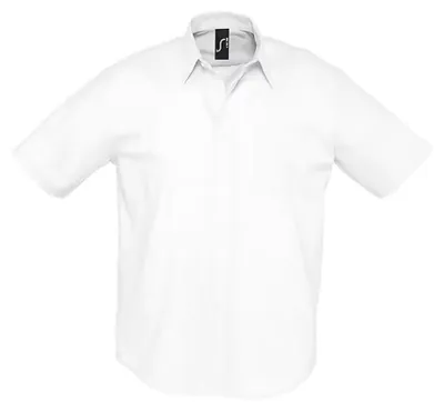 Immagine prodotto di SOLS - Camicia da uomo a maniche corte "Brisbane" LT1445 (4XL) (bianca)