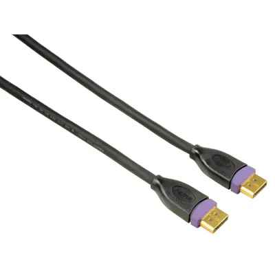 Produktbild von Hama DisplayPort-Kabel, vergoldet, doppelt geschirmt, 1,80 m