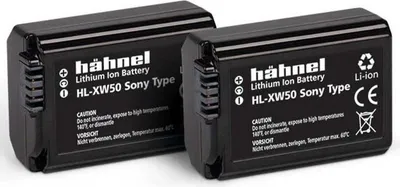 Obrázek produktu pro HÄHNEL HL-XW50, 2ks baterie do fotoaparátu nahrazuje originální baterii NP-FW50 7,2 V 1000 mAh