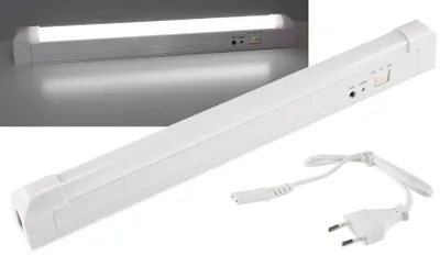 Produktbild von ChiliTec 21481 LED Notleuchte "CTNL-60 SMD-UB" Lithium Akku 3,7V/2200mAh, 4W, 34x4x3cm