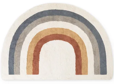 Produktbild von Hanse Home Waschbarer Kinderteppich Riva, Creme Bunt, rutschfest, Spielteppich - 140x200 cm