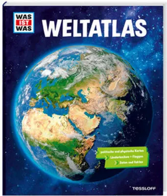 Produktbild von WAS IST WAS Weltatlas: Mehr als 80 Karten, Länderlexikon mit Flaggen und Register