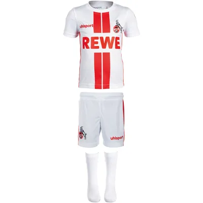 Produktbild von uhlsport 1. FC Köln Mini-Kit Heimtrikot 2020/21 kurzarm weiß 80/86