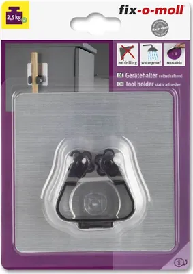 Produktbild von Gerätehalter selbsthaftend fix-o-moll
