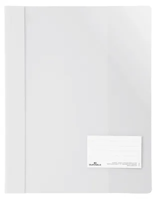 Obrázok produktu pre Durable Cartellina trasparente ad aghi 269002 Bianco DIN A4+