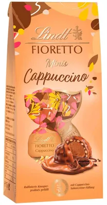 Produktbild von Lindt Fioretto Cappuccino Minis 115g, KI-generiertes Bild