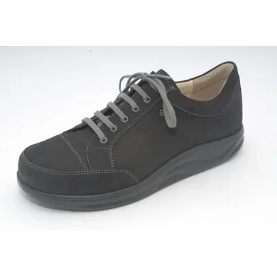 Produktbild von Finn Comfort, Huelva, Herren, Schnürer, Leder, Schwarz, Neu - Herrenschuhe Sneaker / Schnürschuh, Schwarz