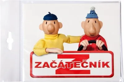 Obrázek produktu pro Nohel Garden Samolepka na auto PAM ZAČÁTEČNÍK 15x12cm