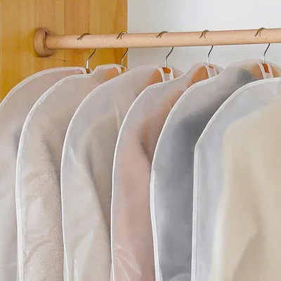 Produktbild von Famanu Kleidungstaschen 6 Stück - 60 x 140 cm, für Anzüge und Kleider