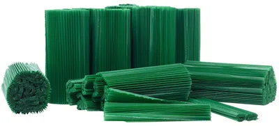 Produktbild von Plissee-Manschetten, Farbe:dunkelgrün, Größe:125 mm