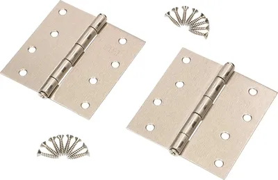 Obrázok produktu pre KOTARBAU® Univerzálny záves 2ks. 100x100mm Nikel Dekoratívny valcovaný