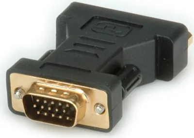Produktbild von ROLINE DVI-VGA Adapter, DVI BU / VGA ST
