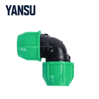 Produktbild von PE Rohr Bogen Klemmverschraubung 50 mm Wasseranschluss Bewässerung