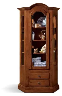 Immagine prodotto di Armadietti vetrine mobili in legno Armadio in vetro scaffale in legno soggiorno