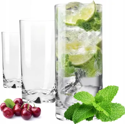 Produktbild von KROSNO Mixology Trinkgläser, 6er-Set, 390 ml