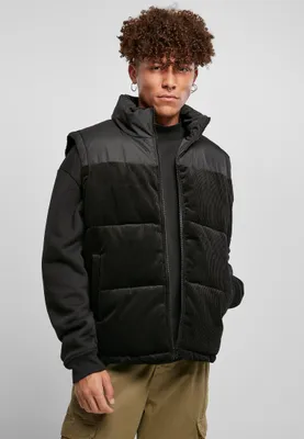 Produktbild von Urban Classics - KORD Puffer Weste schwarz - S