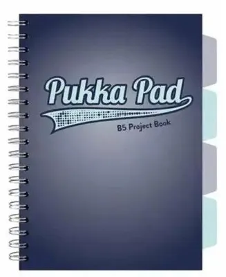 Zdjęcie produktu dla Kołozeszyt Pukka Pad Project Book B5 Granatowy Navy