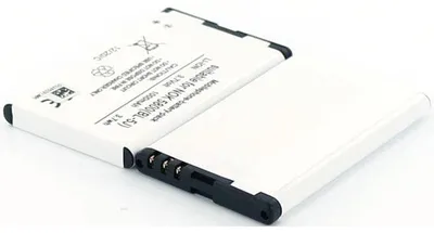 Produktbild von Akku für Nokia RM-914 Li-Ion 3,7 Volt 1000 mAh schwarz.