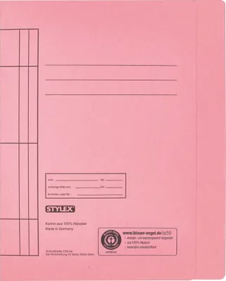 Produktbild von Stylex Schnellhefter - Colorkarton - rosa