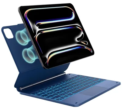 Zdjęcie produktu dla Etui Typecase Edge do iPad Pro 13" 2024/25 błękitny