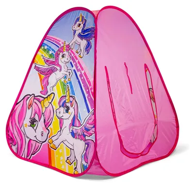 Productafbeelding van Ozbozz SV15483 Eenhoorn: Urenlang speelplezier in uw opblaasbare tent, roze