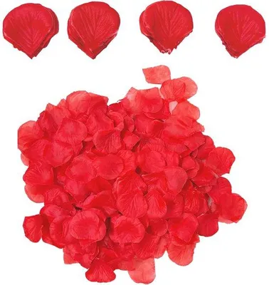 Produktbild von Künstliche Rosenblüten - 2000 Stück - Feinroh polyester