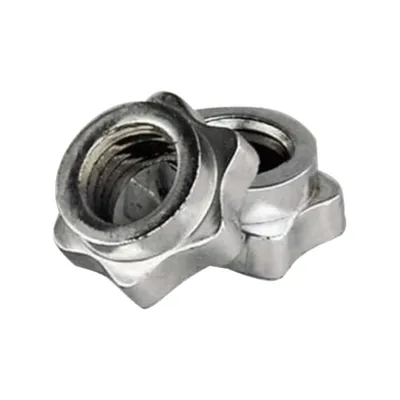 Produktbild von V3Tec Sternverschluß 2er Pack silber