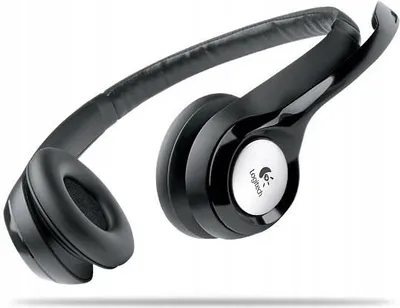 Zdjęcie produktu dla Logitech ClearChat Comfort, Przewodowa, 20 - 20000 Hz, Połączenia/muzyka, Zestaw słuchawkowy, Czarny