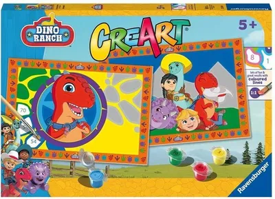 Produktbild von RAV CreArt für Kinder Junior: Dino Ranch 23559