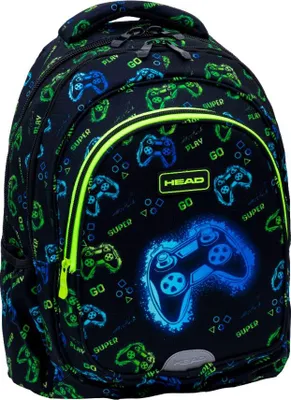 Zdjęcie produktu dla Plecak szkolny Go Playing Neon Head Astra
