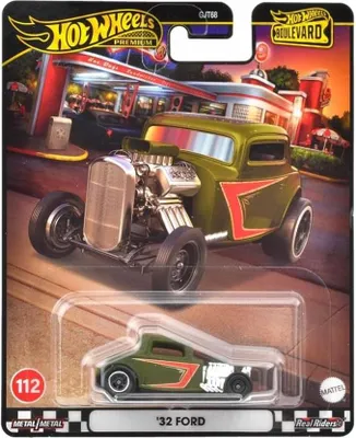Produktbild von Hot Wheels Boulevard JFM94, Auto, 3 Jahr(e), Kunststoff, Metall, Grün, Rot