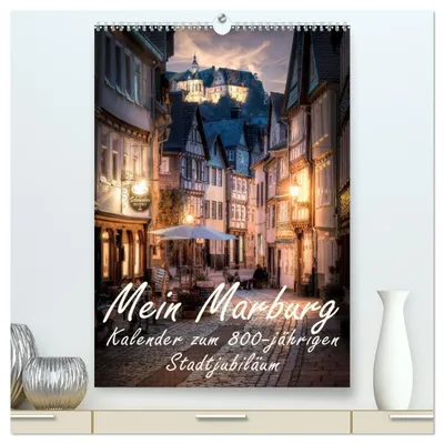 Produktbild von Mein Marburg (hochwertiger Premium Wandkalender 2027 DIN A2 hoch), Kunstdruck in Hochglanz