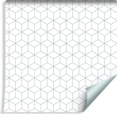 Zdjęcie produktu dla Tapeta Dekoracja Ścienna Do Salonu Wzór GEOMETRYCZNY 3D Sześciany