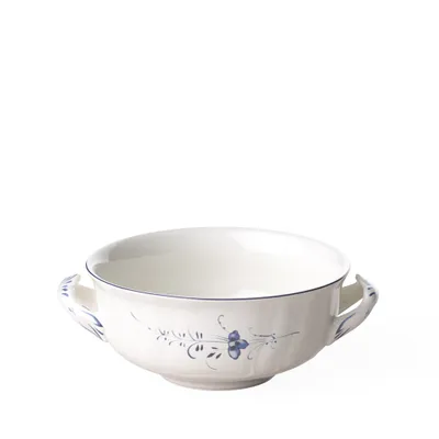 Immagine prodotto di Villeroy & Boch Vorteilset 6 Stück Vieux Luxembourg Suppen-Obertasse Premium Porcelain weiß 1023412510