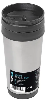Reisebecher 500 ml, auslaufsicher, spülmaschinengeeignet, BPA-frei