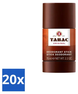Produktbild von 20 x Tabac Original Deodorant Stick - 75 ml - Vorteilspackung - 20 Stücke