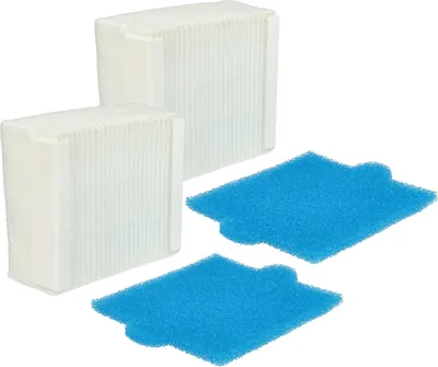 Produktbild von vhbw 2x Spezial-Hygiene-Filter, 2x Spezial-Hygiene-Vorfilter kompatibel mit Thomas Aqua+ Multi Clean X7, Aqua+ Multi Clean X8 Parquet Staubsauger