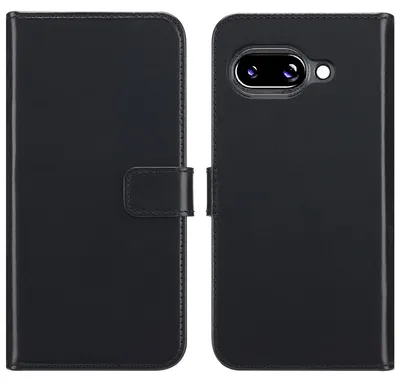 Imagen del producto de Funda de Cuero Auténtico tipo Libro para Google Pixel 9A -