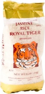 Produktbild von ROYAL TIGER Jasmin Duftreis 1kg | Jasmin Reis, ganz | Jasmine Rice AAA