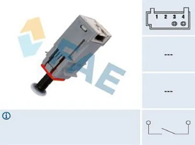 Produktbild von FAE Kupplungsschalter (GRA) 24790 für OPEL Corsa D Schrägheck (S07)