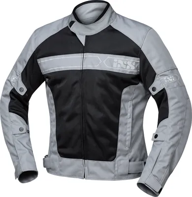 Produktbild von IXS Evo-Air Motorrad Textiljacke Farbe: Grau/Schwarz, Grösse: M