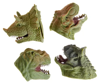 Obrázok produktu pre RAPPA Dinosaurus hlava/prstová bábika 7x5 cm