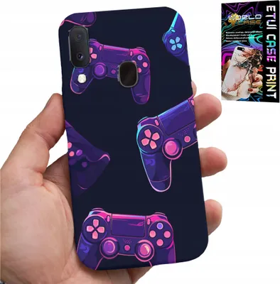 Obrázok produktu pre Puzdro Pre Samsung Galaxy A40 - Puzdro Pre Hráčov, Herné Dizajny + Sklo